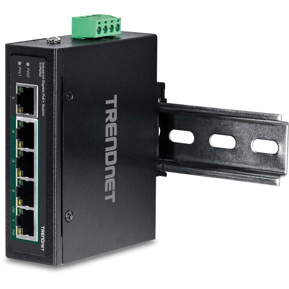 EAN 0710931161717 - Trendnet TI-PG50 switch No administrado Gigabit Ethernet (10/100/1000) Energía sobre Ethernet (PoE) Negro imagen 6