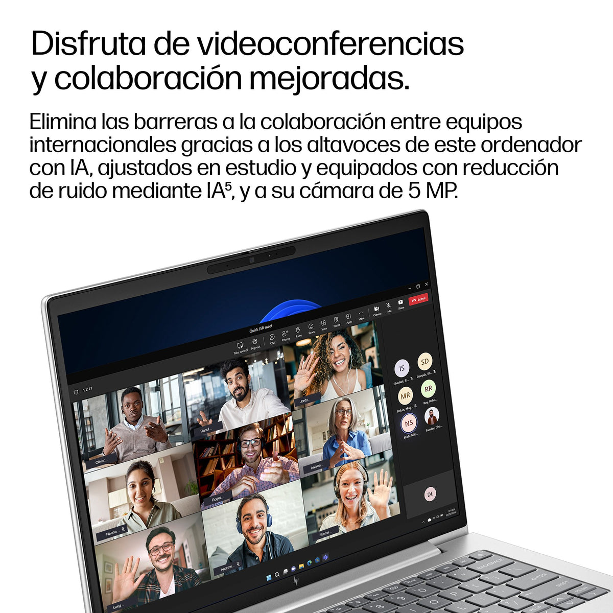 EAN 0826581572657 - HP EliteBook 6 G2a 14 inch Notebook AI PC Wolf Pro Security Edition AMD Ryzen™ 5 230 Portátil 35,6 cm (14 imagen 13