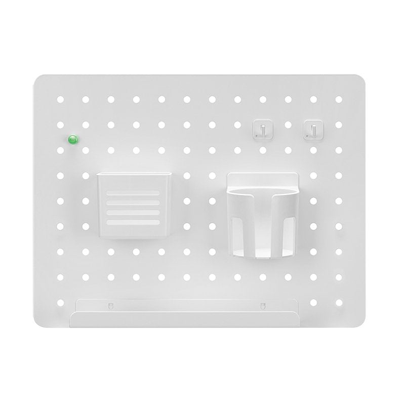 Pegboard, Wall-Mounted, Office, 420x320mm, Blanco