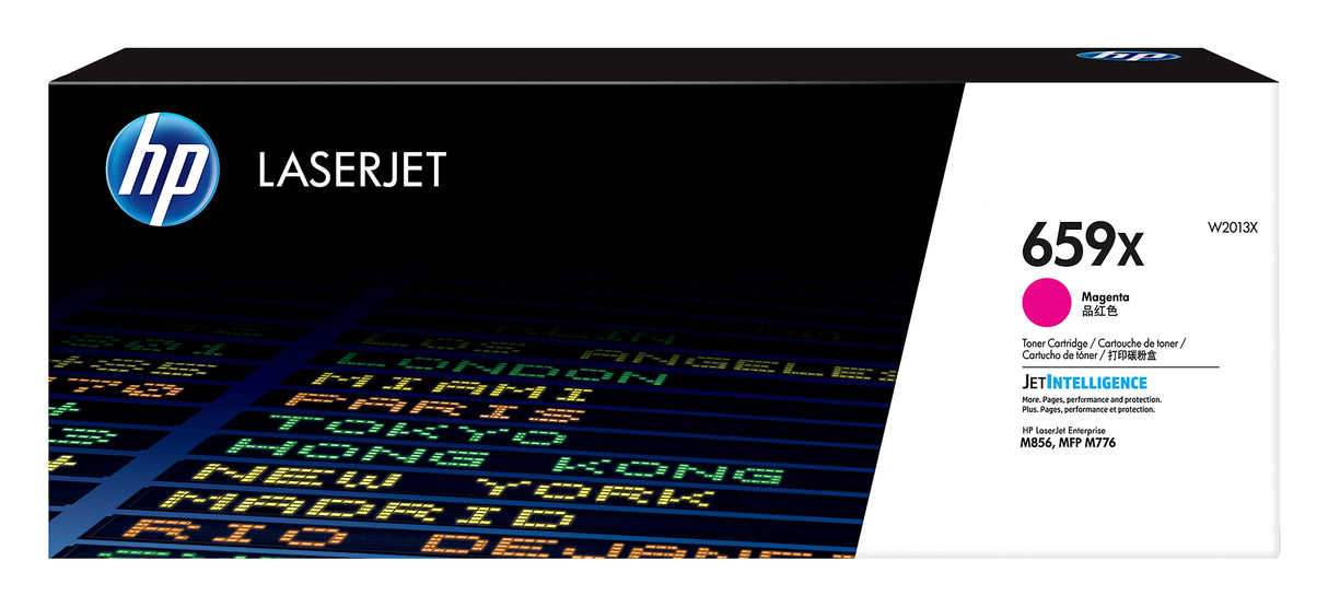 Hp Color Laserjet M856 Toner Magenta 659x 29000 Páginas, Magenta, 1 Pieza(S)