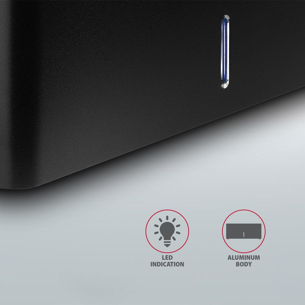 EAN 8595247905383 - Axagon ADSA-SN base de conexión para disco duro USB 3.2 Gen 1 (3.1 Gen 1) Type-A Negro imagen 8
