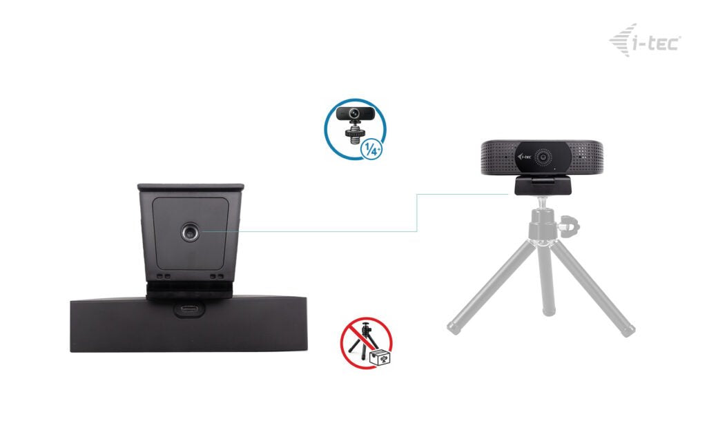Webcam I-Tec Solomon 500 4k Pdaf