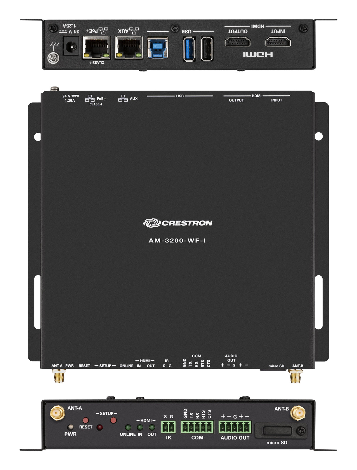 Crestron Airmedia Series 3 Am3-212-I Kit Kit De Controlador De Presentación