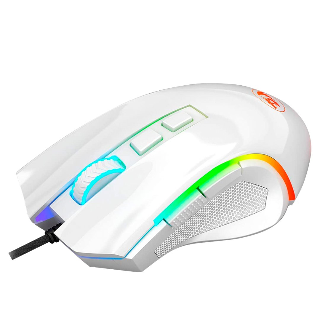 Redragon Griffin Ratón Gaming Rgb Blanco