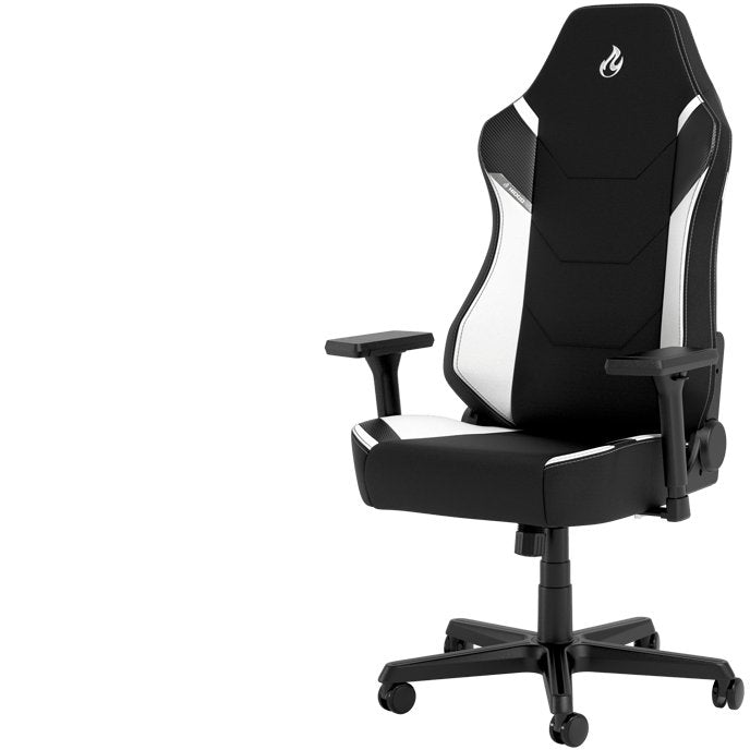 EAN 4251442503147 - Nitro Concepts X1000 Silla para videojuegos de PC Asiento acolchado Negro, Blanco imagen 1