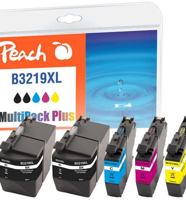 Cartucho De Peach Brother Lc-3219xl, Pea, Multipackplus, Fw Comp