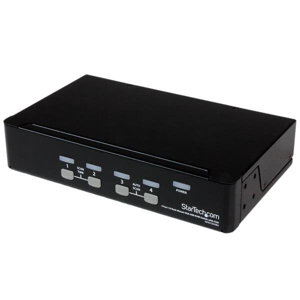 EAN 0065030837231 - StarTech.com SV431DUSBU interruptor KVM Montaje en rack Negro imagen 1