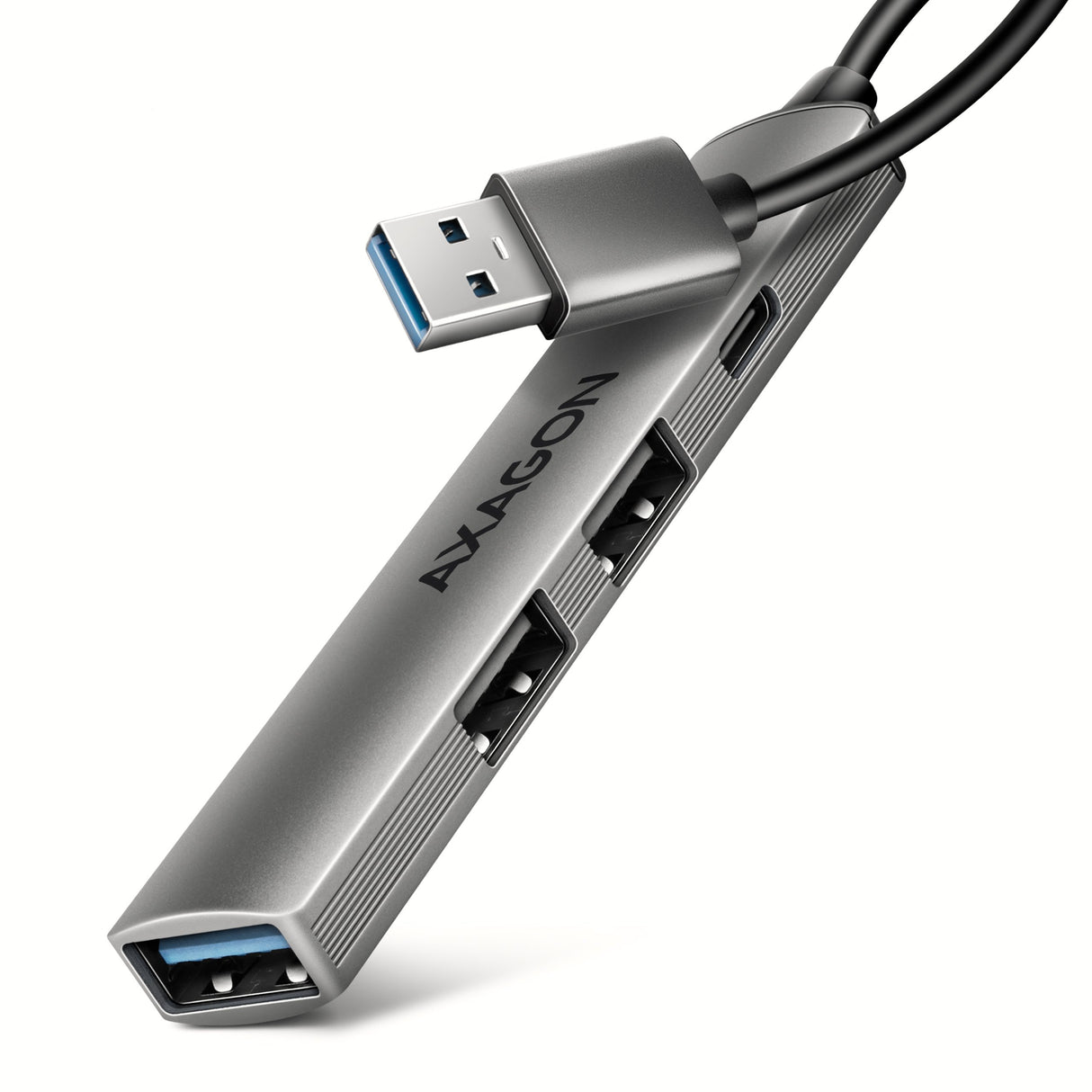 EAN 8595247909329 - Axagon HUB USB HUE-STA, 4x USB ALU STRIP hub, 1x USB-A 5Gbps, 2x USB-A & 1x USB-C 480Mbps, kabel USB-A 12 imagen 1