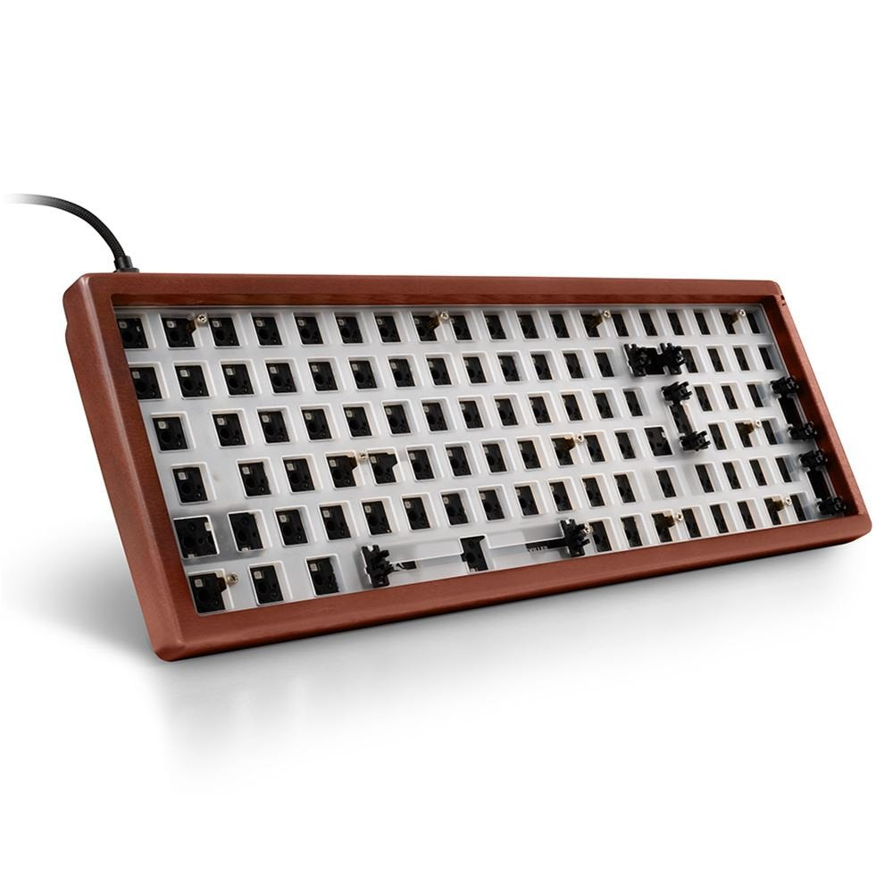 Sharkoon Skiller Sgk50 S2 Wood Barebone, Wood De Teclado De Juegos 4044951042609