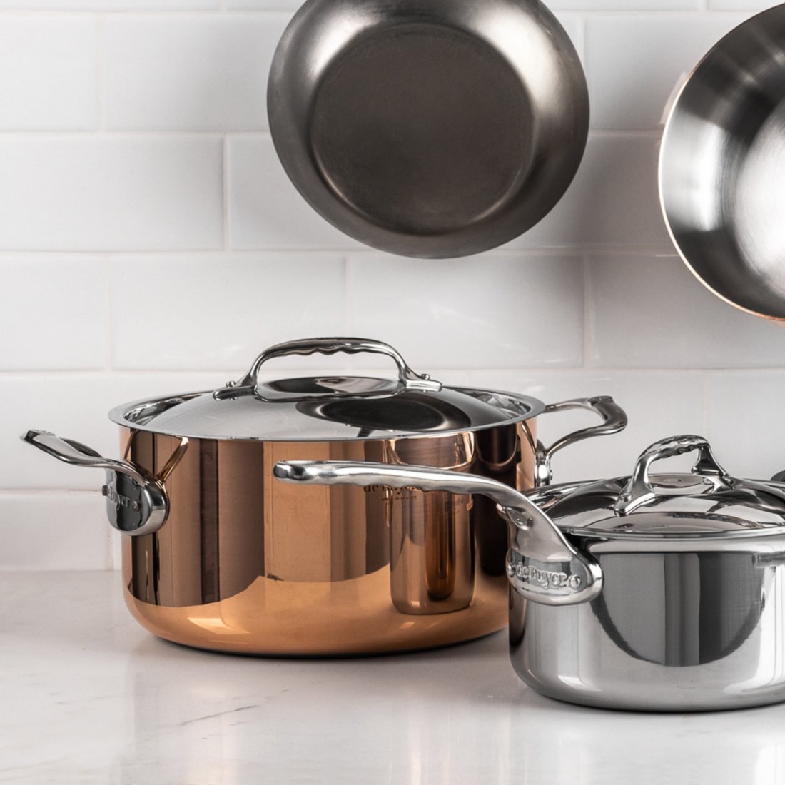 De Buyer Prima Matera Saucepot Copper/Steel 20 Cm Induction