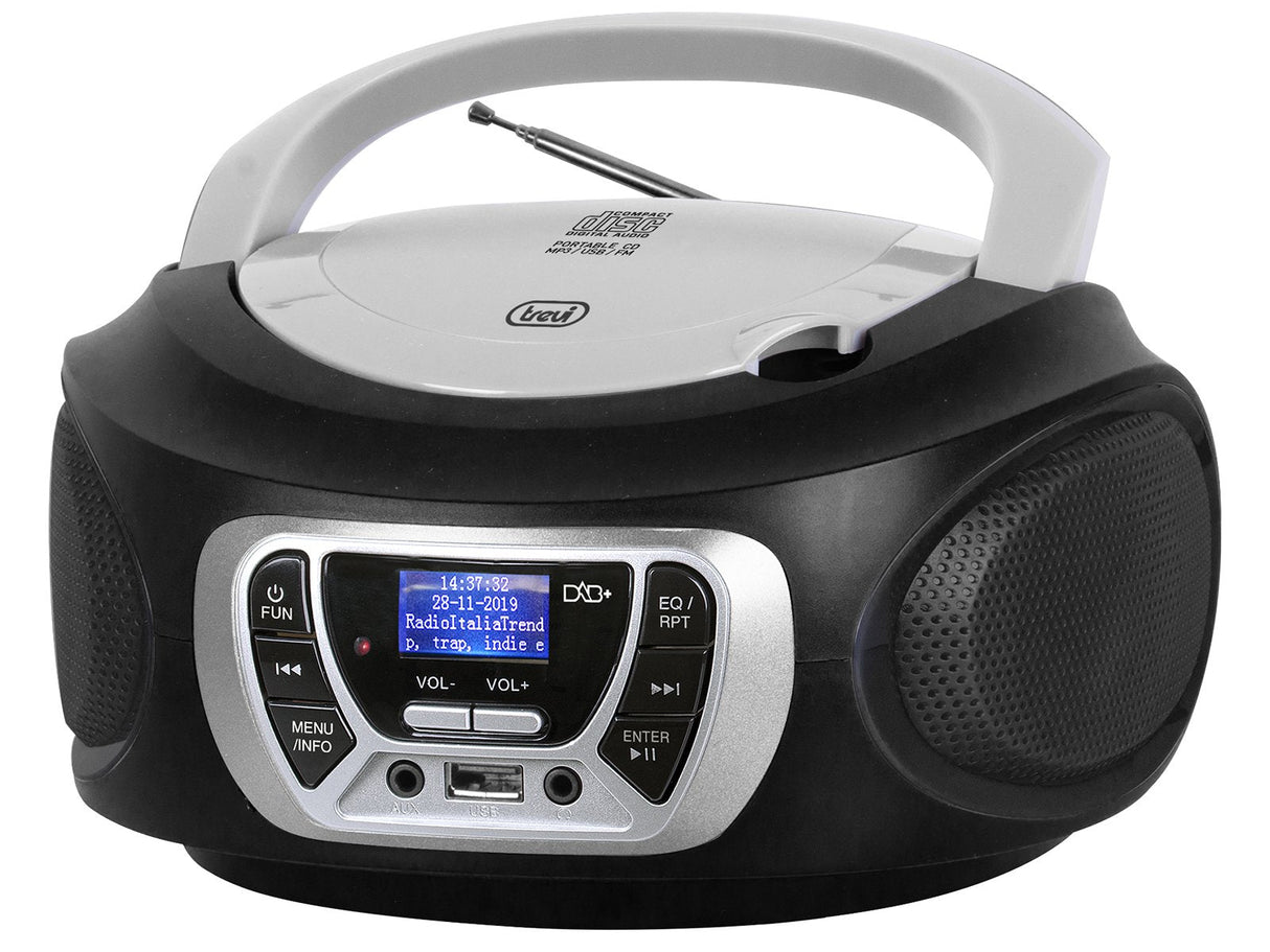 Radio Cd Portátil Cmp 510 Dab Negro