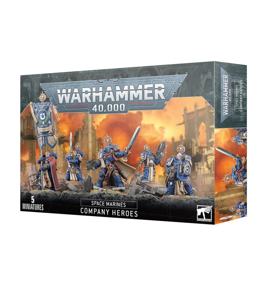 Warhammer 40k - Space Marines Heros De Compagnie