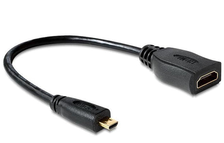 EAN 4043619653911 - DeLOCK 65391 cable HDMI 0,23 m HDMI tipo A (Estándar) HDMI tipo D (Micro) Negro imagen 1
