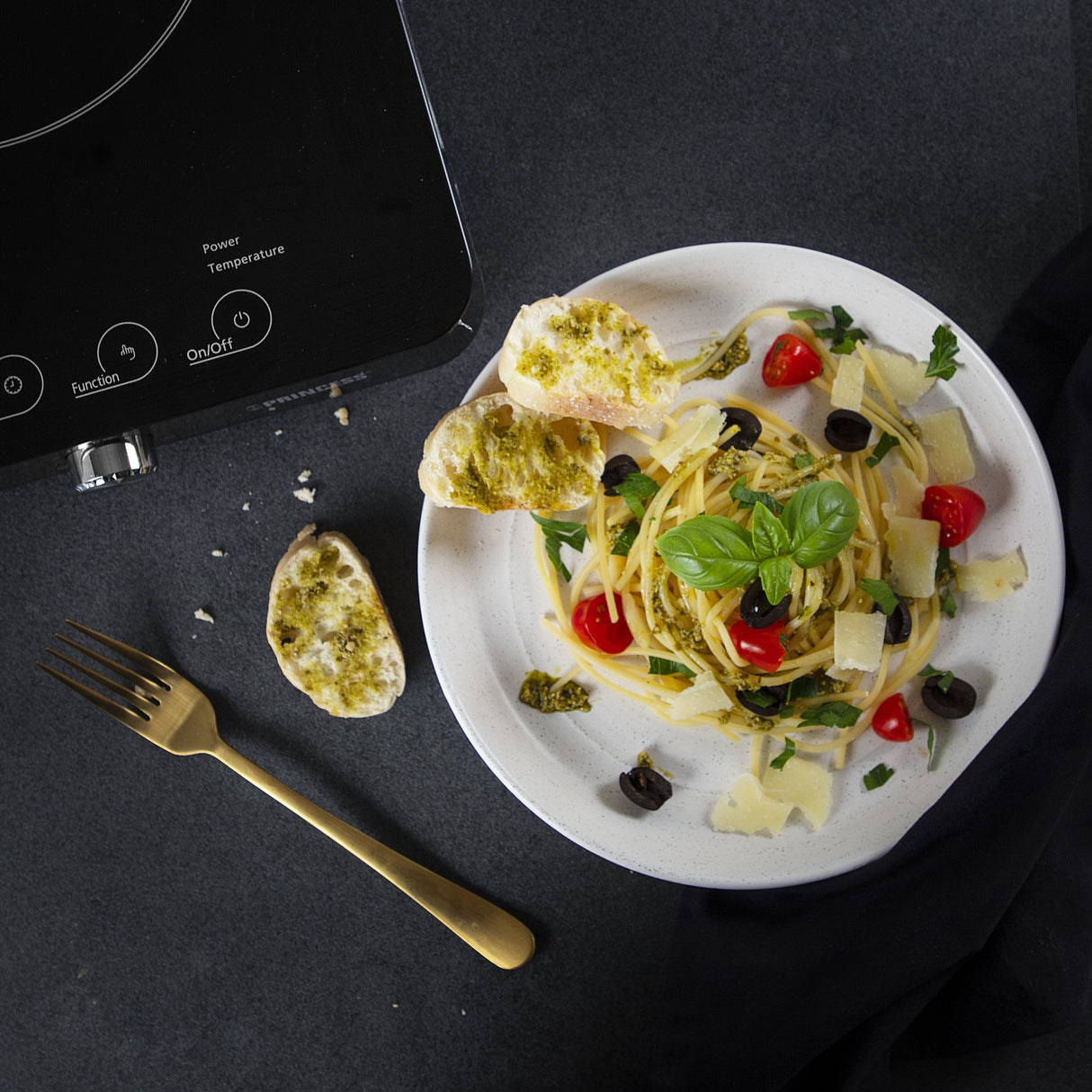 Placa De Inducción Princess 303010 1 Placa De 200mm 1800w