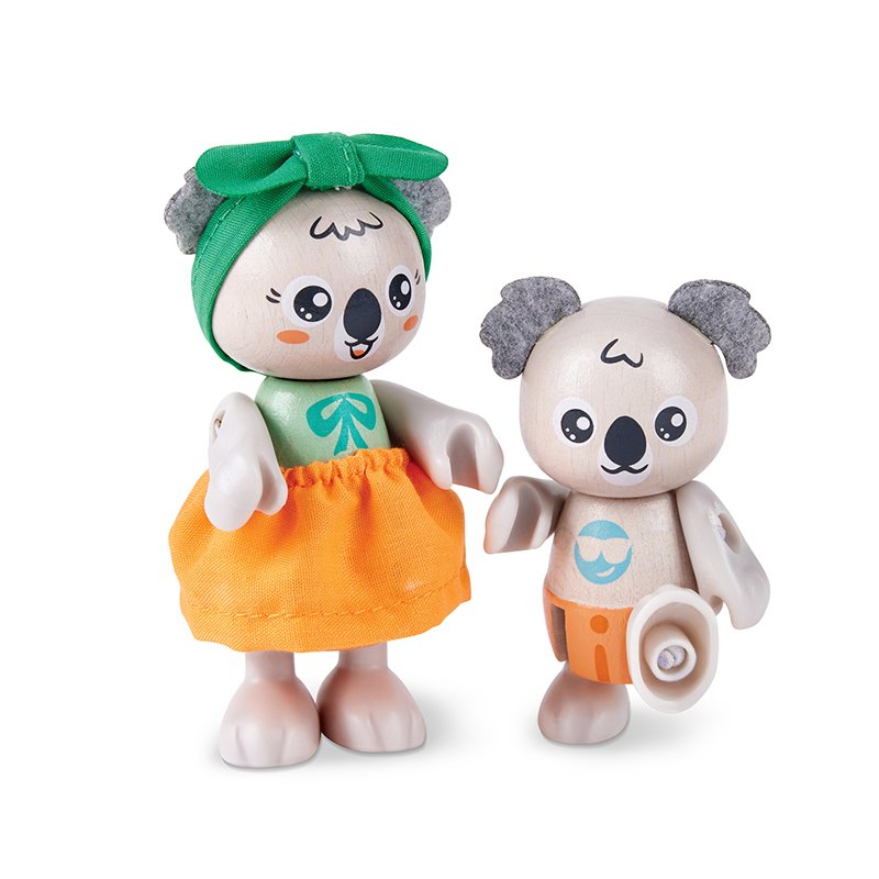 Figura De Juguete De La Familia Hape Koala E3528