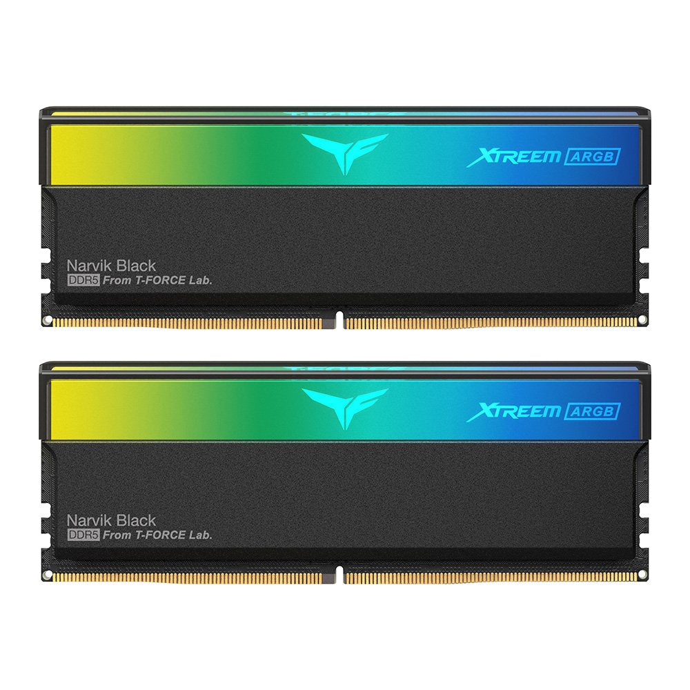 Memoria Team Group 32 Gb Ddr5 7600 2x 16 Gb Ff9d532g7600hc36fdc01, Xtreem Argb, Intel Xmp Ff9d532g7600hc36fdc01 Negro