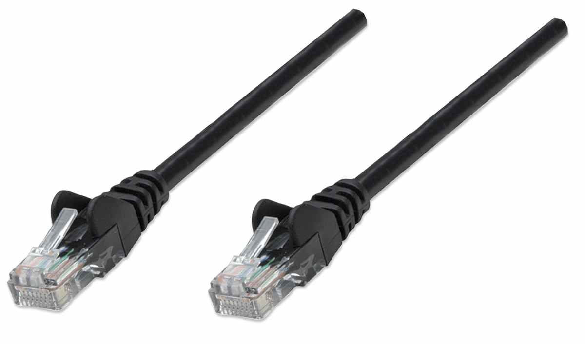 EAN 0766623345378 - Intellinet 345378 cable de red Negro 10 m Cat5e U/UTP (UTP) imagen 2
