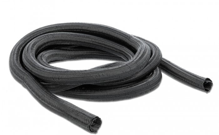 Delock Funda Trenzada Autocierre 2 M X 9 Mm Negro