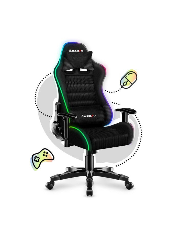 EAN 5903796010732 - Huzaro Ranger 6.0 RGB Silla para videojuegos universal Asiento (de seguridad) de butaca Negro imagen 1