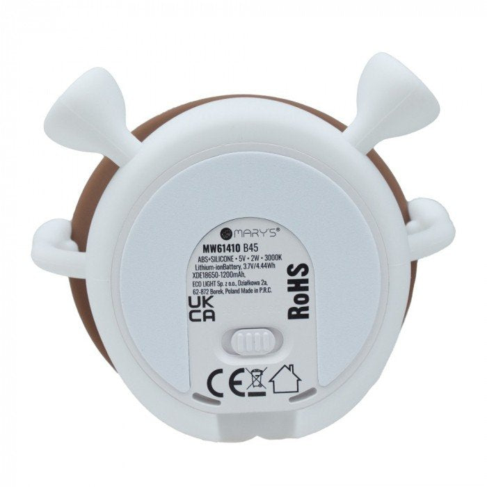 Lámpara Nocturna Led Recargable Modelo Hongo