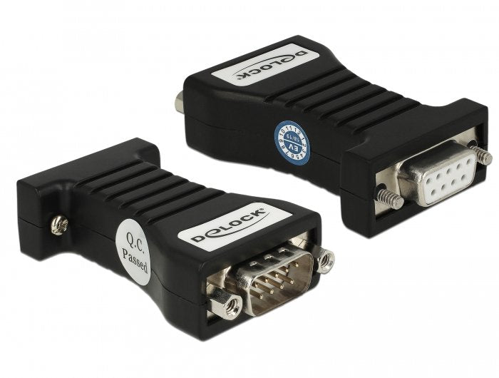 Delock Aislador 1 X Serie Rs-232 Db9 Hembra A 1 X Serie Rs-232 Db9