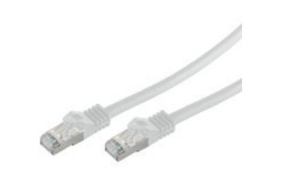 Patchk.Cat6a S / Ftp 1m Blanco Rj45 Sin Halógenos (Lszh)