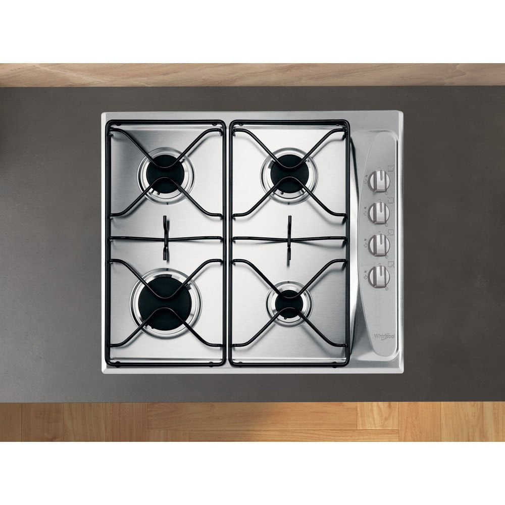 EAN 8003437808586 - Whirlpool AKM 268/IX Acero inoxidable Integrado Encimera de gas 4 zona(s) imagen 3