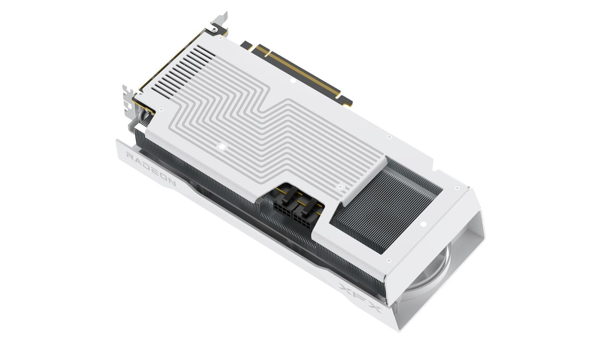 Tarjeta Gráfica Xfx Rx 9070 Swift Triple-Fan White 16gb Oc Gddr6 White Rx-97swft