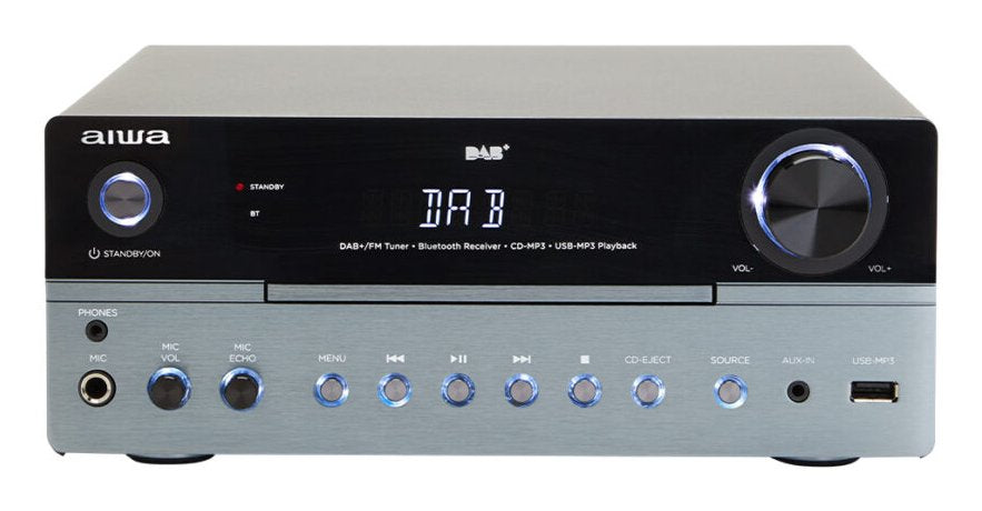EAN 8435256898491 - Aiwa MSBTU-700DAB sistema de audio para el hogar Microcadena de música para uso doméstico 25 W Azul ártic imagen 12
