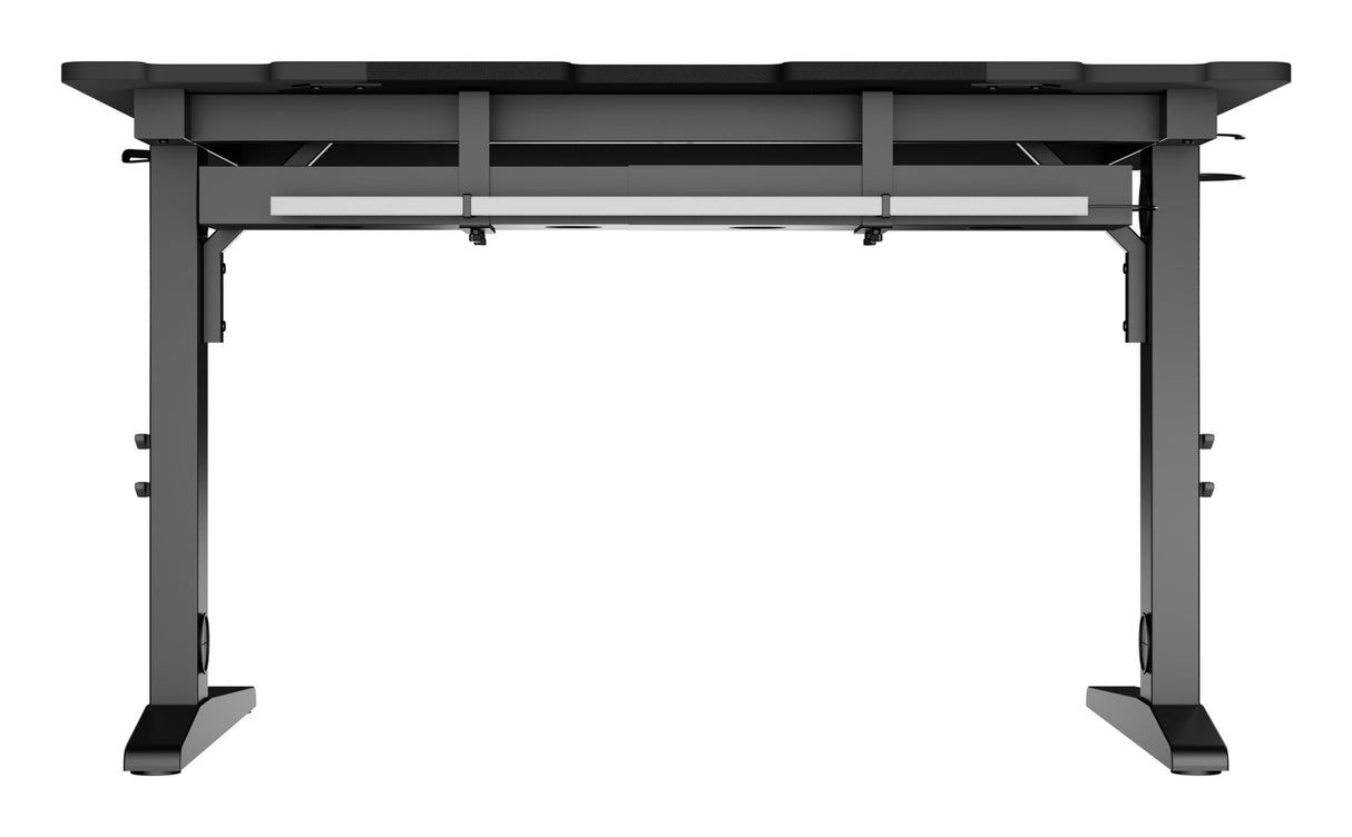 Mesa Gaming Genesis Holm Modular 120 Rgb Negro 120x75 Cm