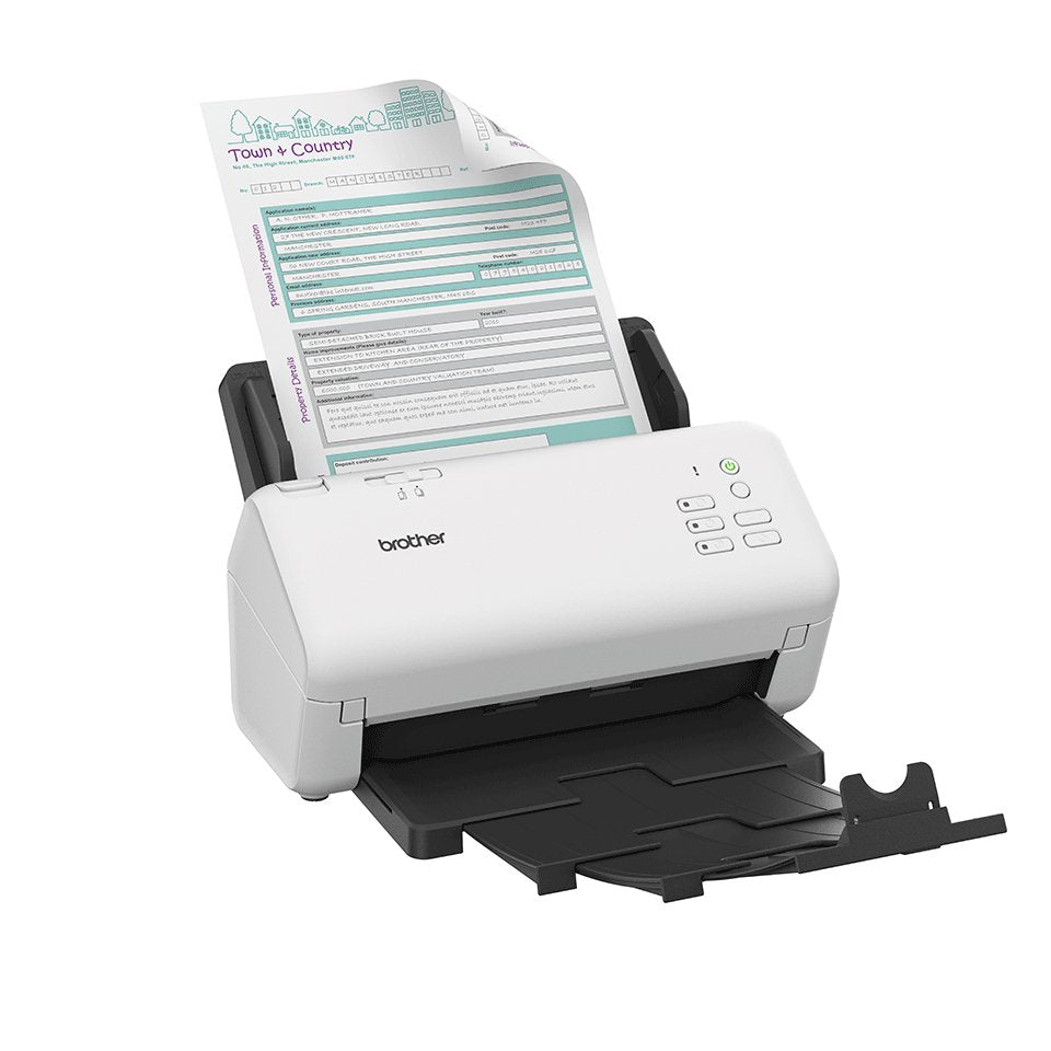 EAN 4977766814652 - Brother ADS-4300N Escáner con alimentador automático de documentos (ADF) 600 x 600 DPI A4 Negro, Blanco imagen 4