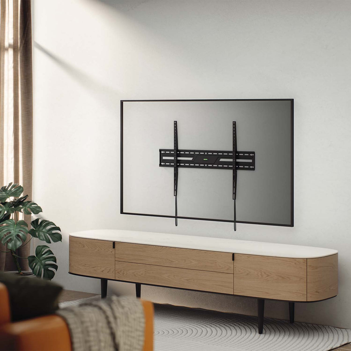 EAN 8435739902295 - AISENS WT100F-317 soporte para TV 2,54 m (100") imagen 4