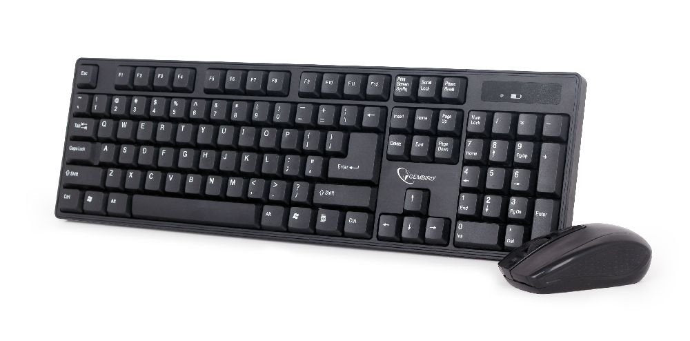 EAN 8716309091534 - Gembird KBS-W-01 teclado Ratón incluido Universal RF inalámbrico QWERTY Inglés Negro imagen 2