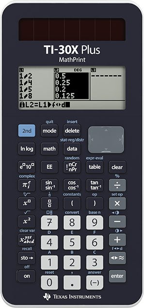 Texas Instruments Ti 30x Plus Mathprint