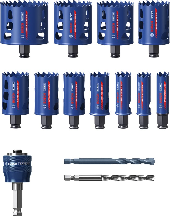 EAN 4059952535937 - Bosch 2 608 900 447 sierra de corona Taladro 11 pieza(s) imagen 1