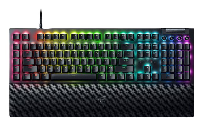 Teclado Ingles Razer Blackwidow V4 Mechanical Gaming Keyboard, Amarillo Switch, Us Layout, Wired, Black
