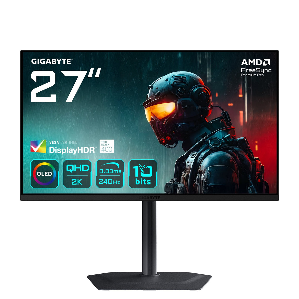 EAN 4719331862657 - GIGABYTE MO27Q2 pantalla para PC 68,6 cm (27") 2560 x 1440 Pixeles Quad HD Negro imagen 1