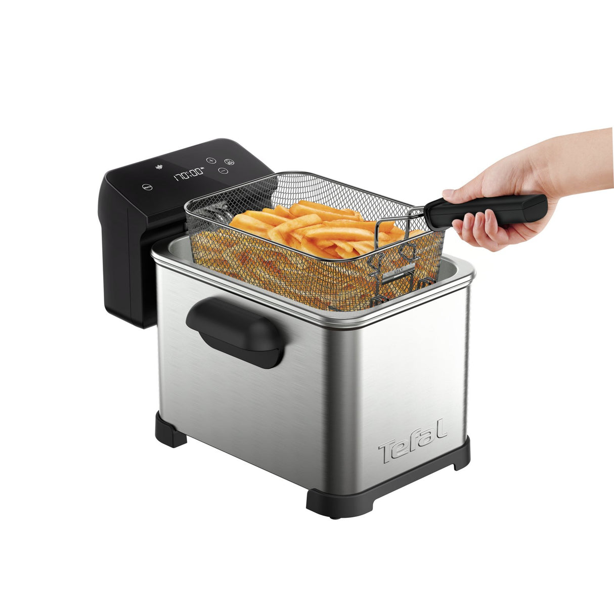 EAN 3045387249212 - Tefal Family Pro FR507D Sencillo 4 L Independiente 2400 W Freidora Acero inoxidable imagen 7