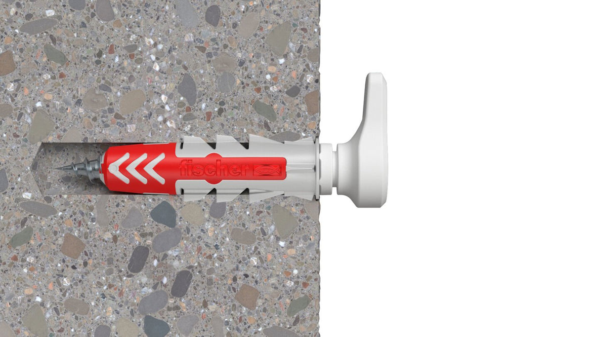 EAN 4048962459494 - Fischer 564168 tornillo de anclaje y taco 25 pieza(s) Juego de enchufes de pared y ganchos de tornillo imagen 7
