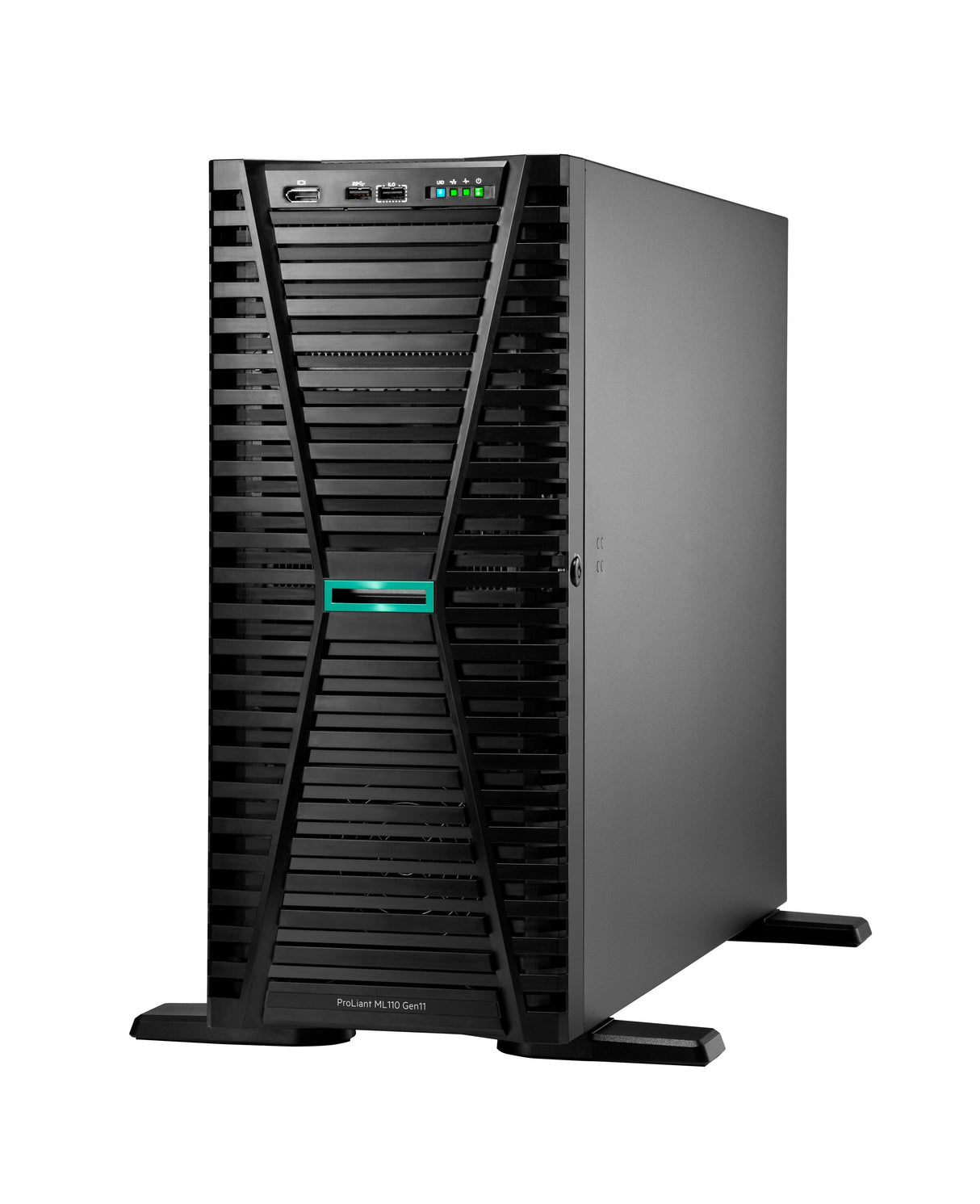 Hpe Proliant Ml110 Gen11 Servidor Torre 4.5u 1 Vía 1 X Xeon Silver 4510 / Hasta 4.1 Ghz Ram 64 Gb Sata/Sas/Nvme Hot-Swap 2.5" Bahía(S) Sin Disco Duro Gigabit Ethernet Monitor: Ninguno
