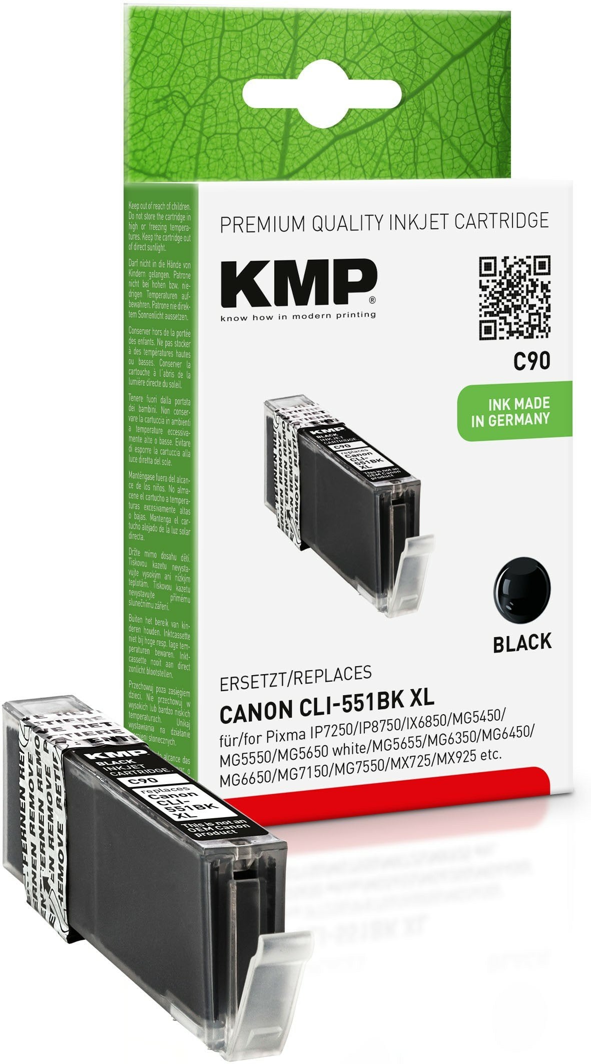 Kmp C90 Negro 1 Pieza(S)
