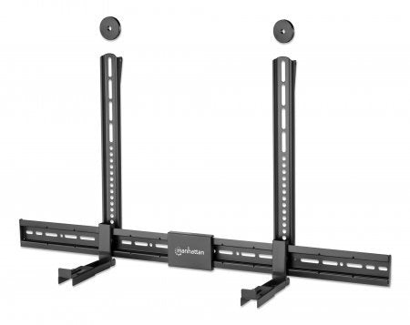 EAN 0766623461849 - Manhattan 461849 soporte de altavoz Pared Plástico, Acero Negro imagen 1
