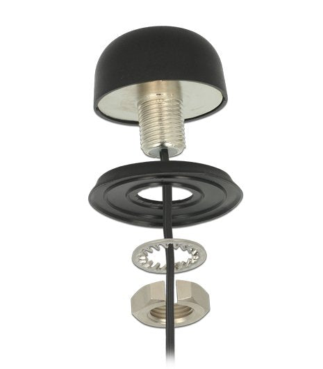 Navilock 89488 Antena De Satélite Negro, Receptor Gps 28 Dbi, 1,5, 2, 2,5, Negro, 6,8 Cm, 54,5 Mm, -40 - 85 °C