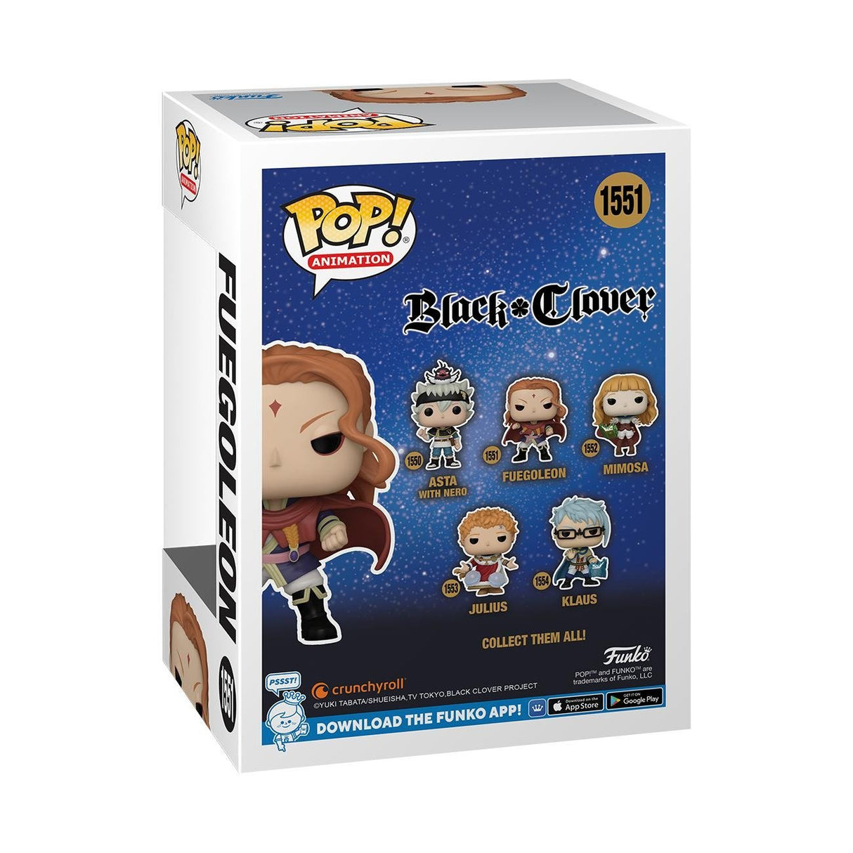 Funko Pop Black Clover Fuegoleon 72116