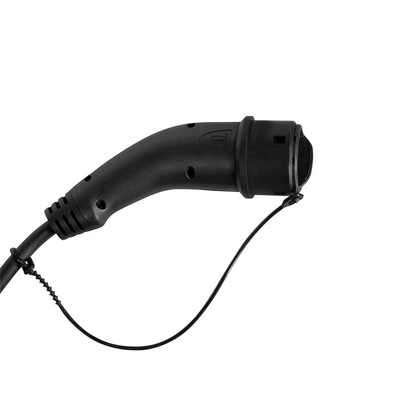 Cable Logilink E-Car Typ 2 11kw 20a 5m Black 3-Phasig, Spiral
