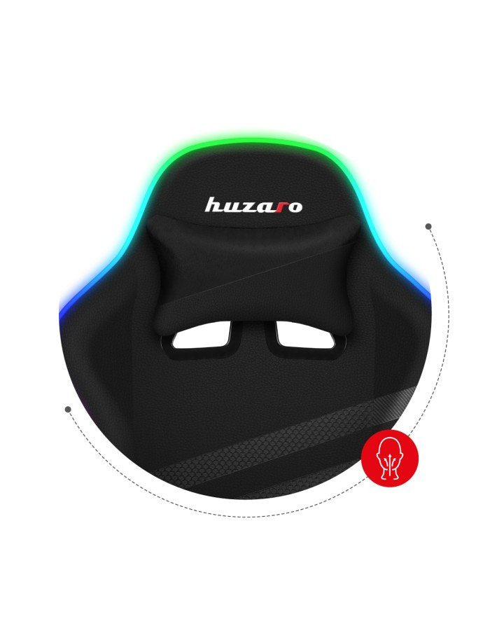 EAN 5903796013160 - Huzaro FORCE 4.4 RGB Silla para videojuegos de PC Asiento (de seguridad) de butaca Negro imagen 10