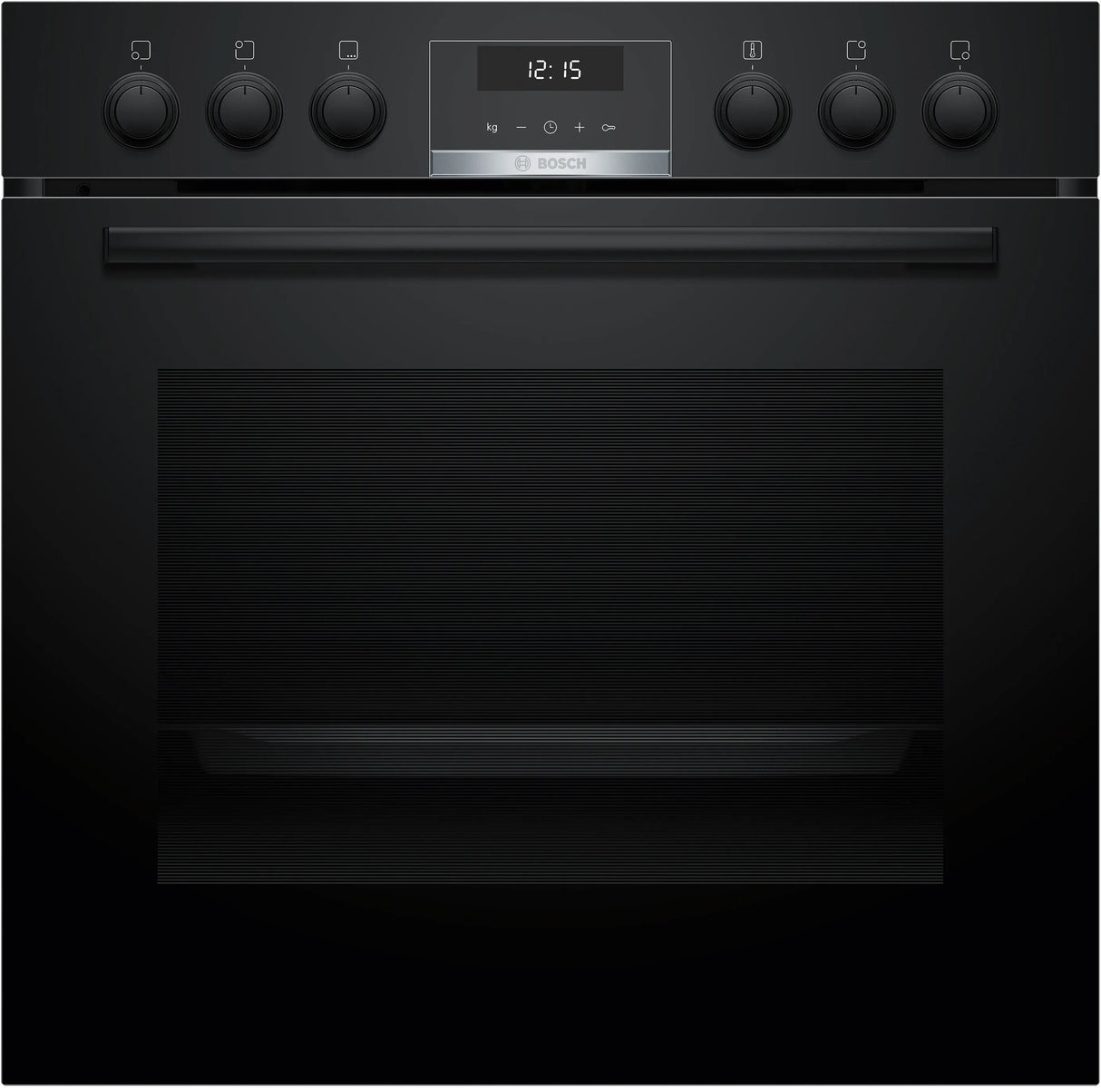 Bosch Home Hnd616ls63, Juego De Estufa Negro/Acero Inoxidable Hnd616ls63