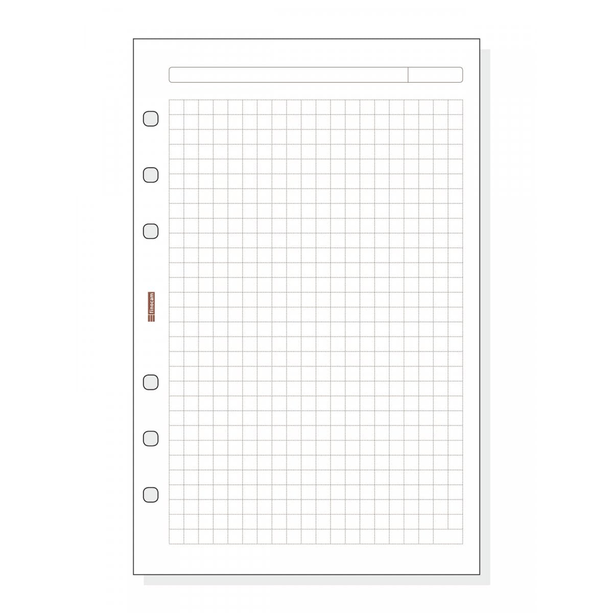 Finocam Recambio Agenda Anual Open R540 Cuadrícula 117x181mm