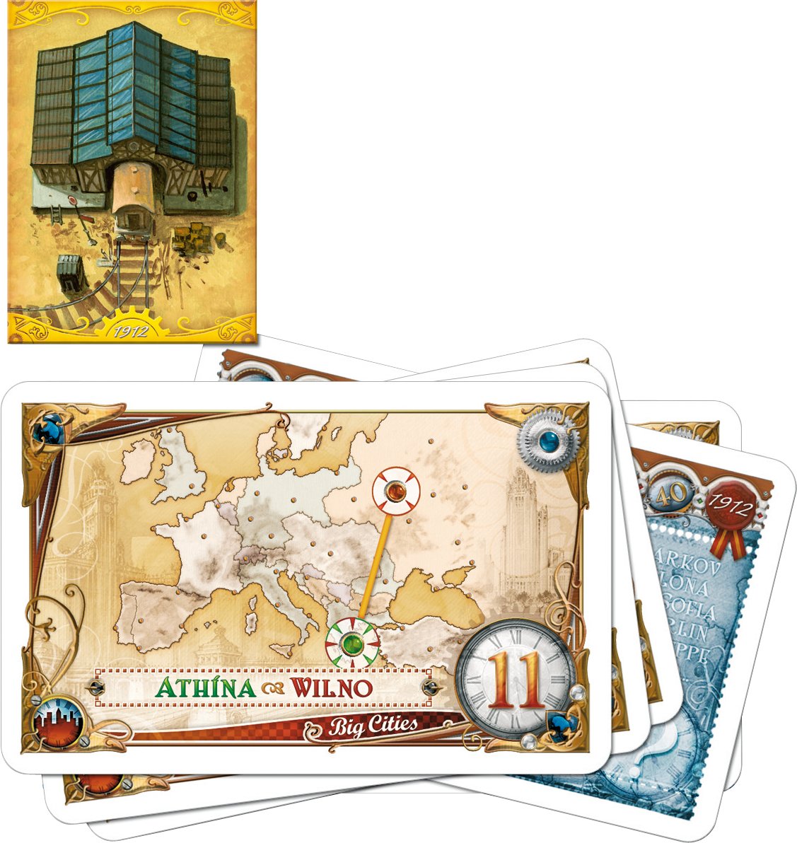 EAN 0824968299111 - Asmodee Zug um Zug - Europa 1912 Juego de mesa Familia imagen 2