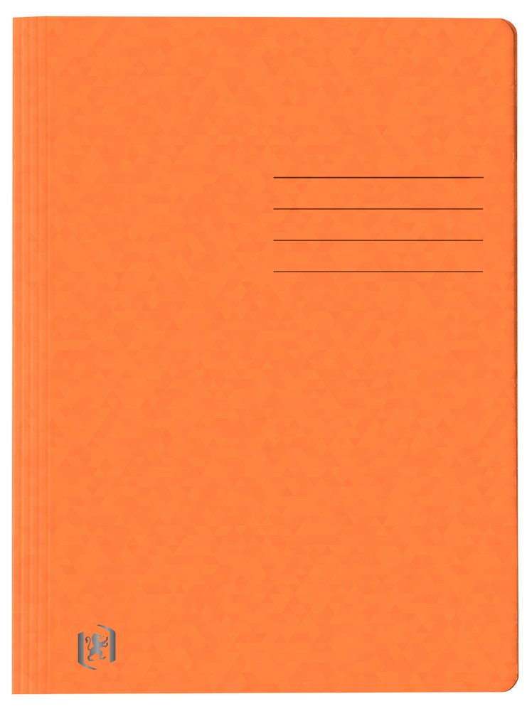 Oxford Carpeta De Anillas Din A4 Cartón Naranja